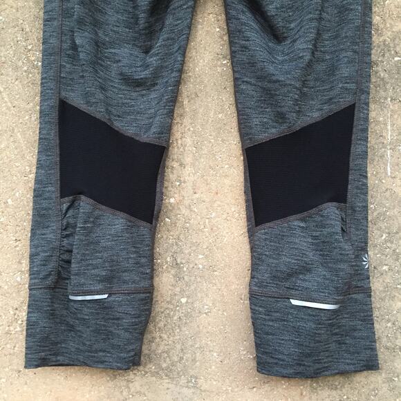 Athleta Relay Capri Crop Leggings Heather Grey XS - Picture 9 of 11